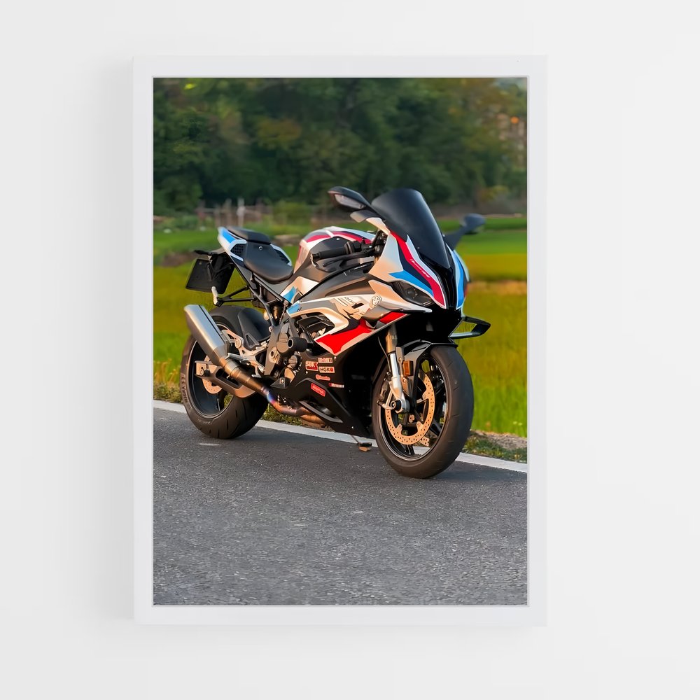 Poster Route et Liberté – affiche BMW Motorrad (vue 3)